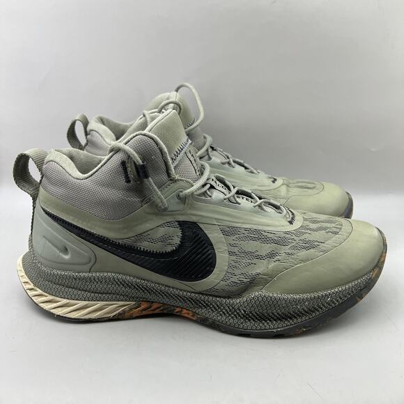 Nike React SFB Carbon Hiking Boots Men Size 14 Green Black Trail Comfort Sneaker - Picture 1 of 10
